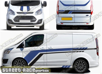 Ford Transit Custom M-SPORT decals MS-RT :: Street Race Graphics