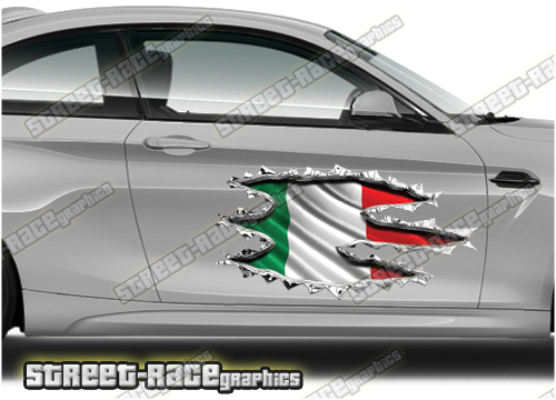 Auto Aufkleber, Car StickerITALIA Italien, Italy