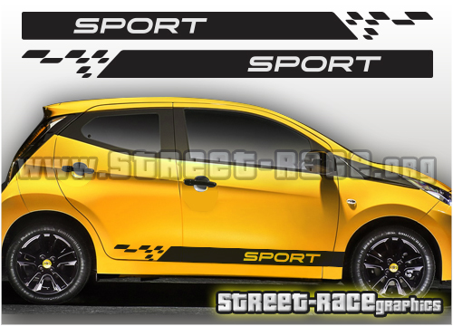 Lfldmj 1set Car Styling Racing Sport Stripes Motorhaubenaufkleber, for-Toyota  AYGO Zubehör Auto Motorhaube Motorabdeckung Dekor Vinyl Aufkleber :  : Auto & Motorrad