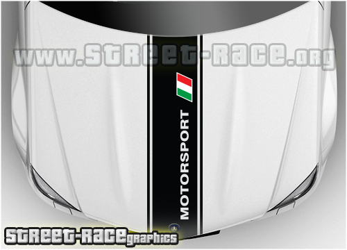 Bonnet racing stripes (NEW DESIGNS)