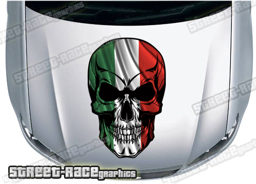 Bonnet Skulls - Full colour prints