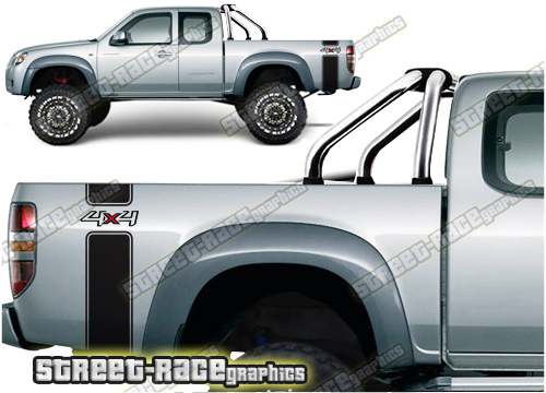 Mazda BT-50 bed bands