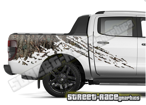 Ford F-150 printed bed / tub graphics