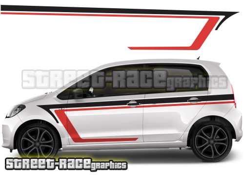 Skoda Citigo graphics / racing stripes