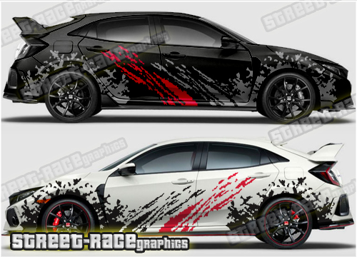 Honda Civic Rally & Racing graphics