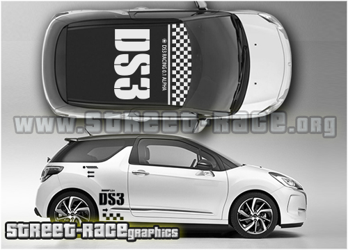 Citroen DS3 side & full graphics