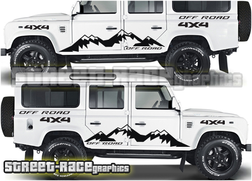 Land Rover Defender 110 graphics