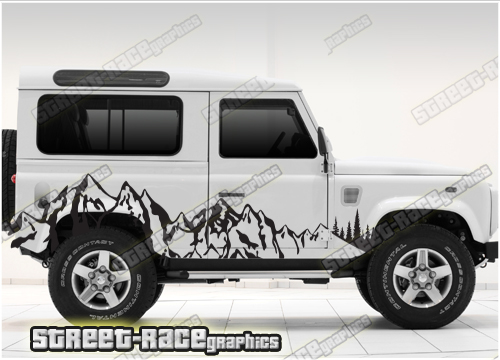 Land Rover Defender 90 graphics