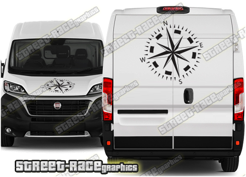 Fiat Ducato Campervan front & rear graphics