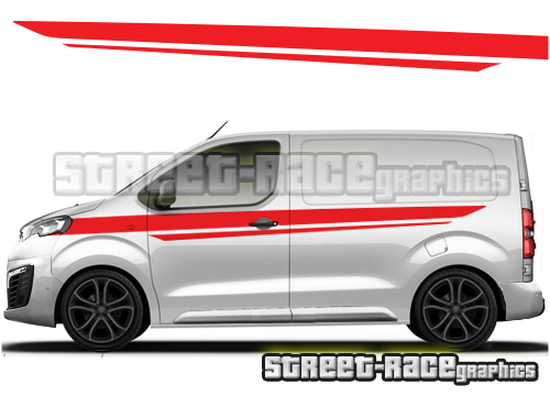 Peugeot Expert van side graphics