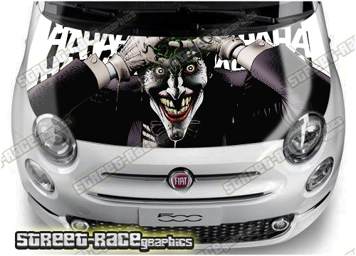 Fiat 500 bonnet hood wrap 126