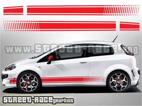 Fiat Punto side graphics