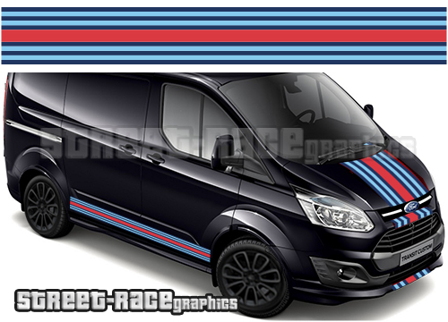 ford transit custom stripes