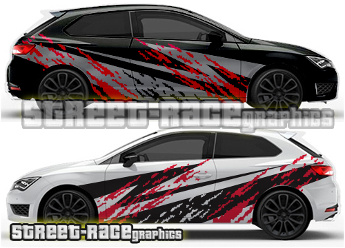 Seat Leon rally / Racing graphics