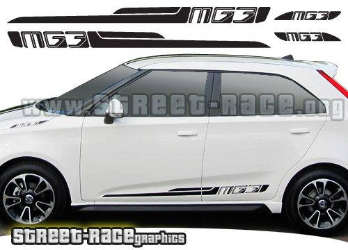 MG3 side stickers
