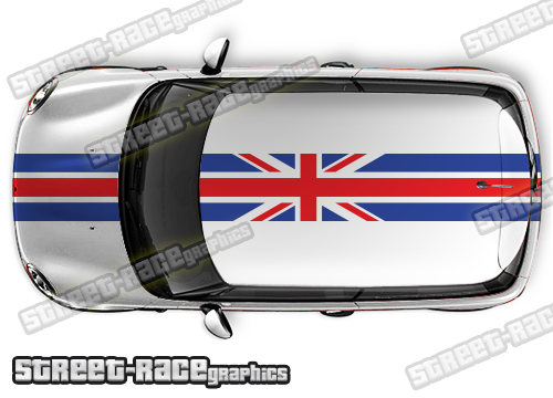 Mini OTT racing stripe graphics kits