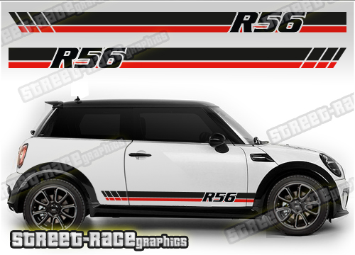 Mini side racing stripes (NEW designs)