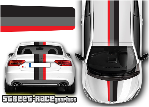 Audi OTT racing stripes