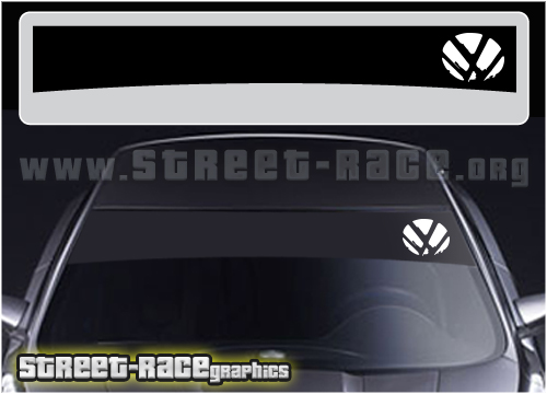 Volkswagen SPORT SunStrip Auto-Logo Autoaufklebe (verschiedene Marken)  kaufen bei