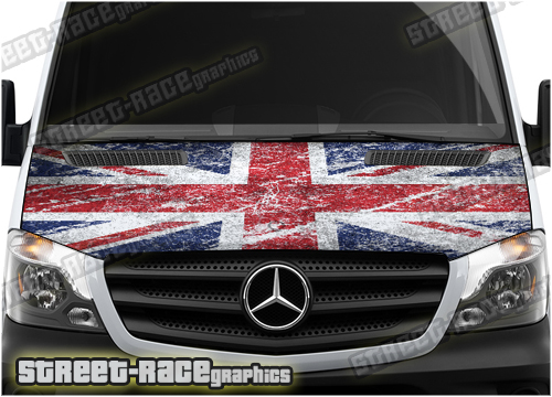 Mercedes Sprinter bonnet wraps