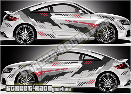 Audi TT rally graphics