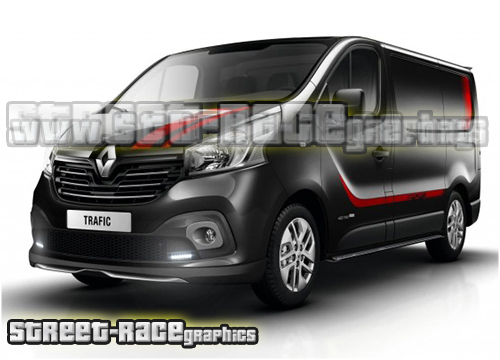 Renault Trafic FULL graphics kits