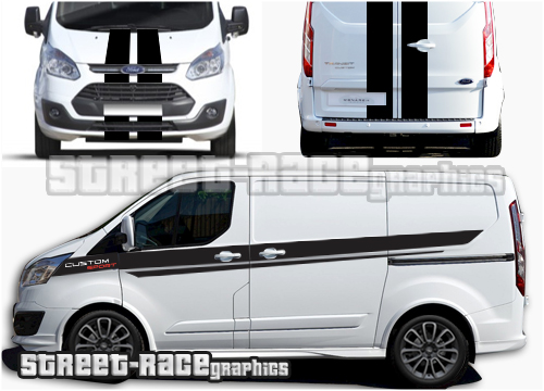 ford transit custom stripes