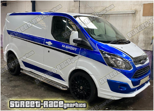 ford transit custom m sport graphics