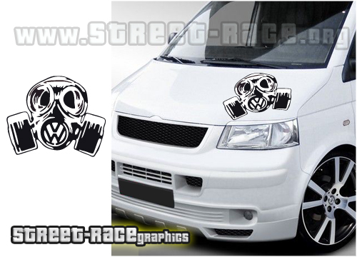 Car Hood Bonnet Stickers For Volkswagen VW Sharan 7n 7m Camper Van Vinyl  Decals Stripe Graphics Tuning Accessories