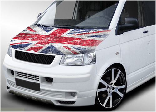 VW Transporter bonnet wraps