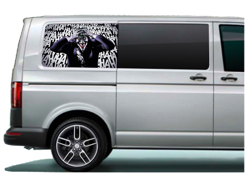 VW Transporter side panel wraps & stickers