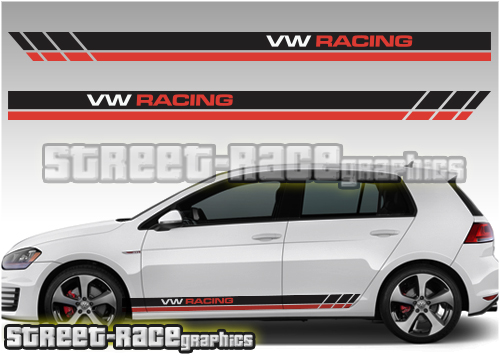 VW Golf / Polo racing stripes