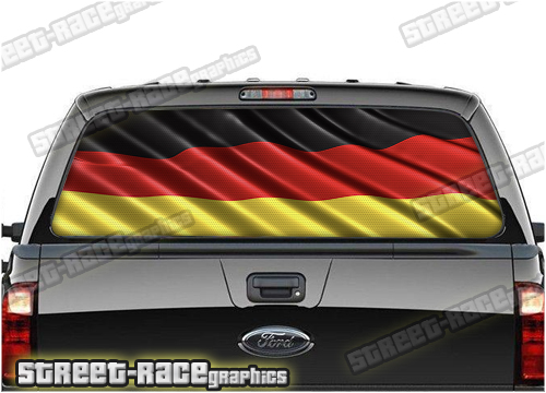 thumbnail image 2 of Germany Flag Car Stickers – 100mm Vinyl Decals (2 Bonus Stickers Included) 2 of 5