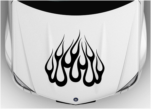Tribal Dragon Vinyl Decal – Gloss Black, For Car/Bonnet/Van/Wall Art