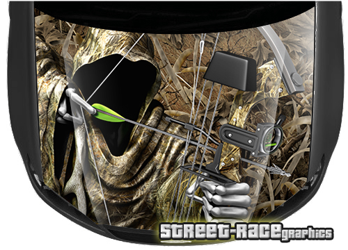 Hunting / Real Tree effect camouflage bonnet wraps