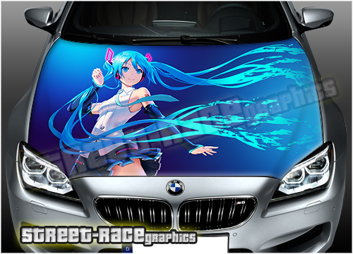 Anime Vehicle Livery Japanese Theme Side Car Wrap Cast Vinyl Both Sides HS  DXD  eBay