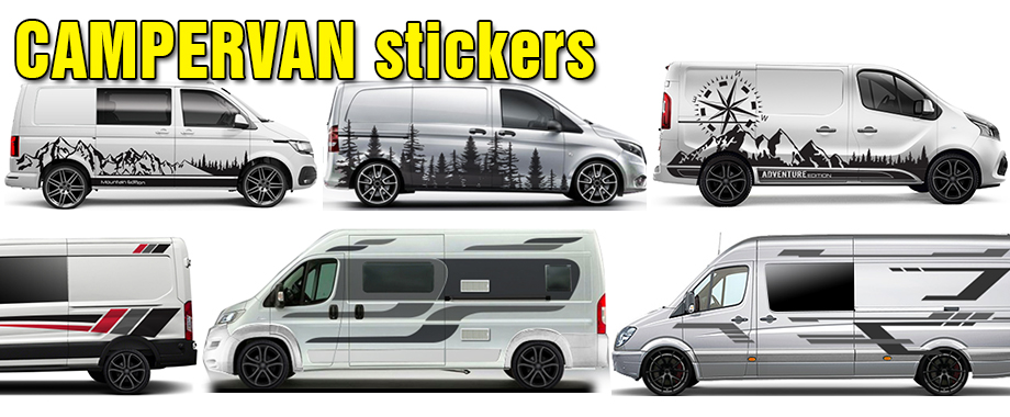  GRAFIC Stickers pour Camper Graphics Autocollants