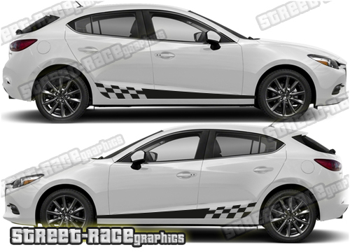 Mazda 3 side graphics