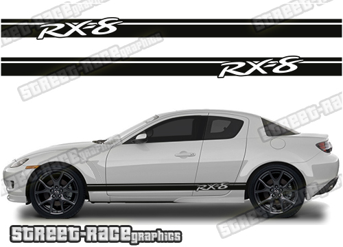 Mazda RX-8 stickers