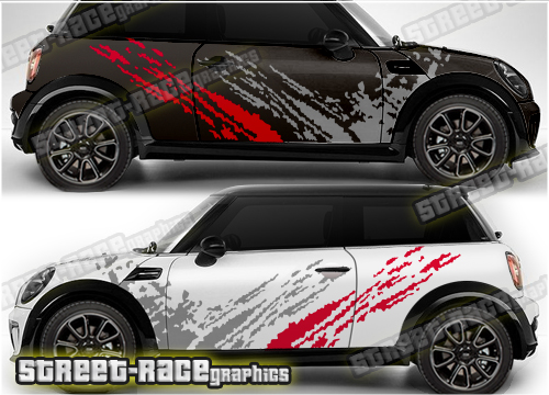 Mini racing & rally graphics