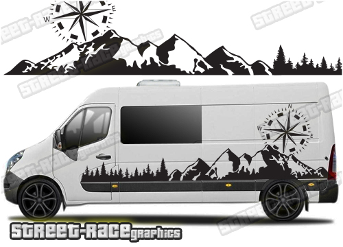 Campervan Stickers & Campervan Decals Online