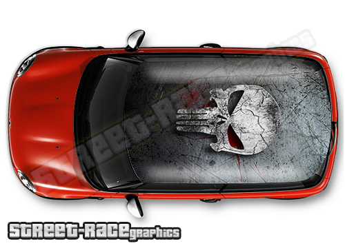 Movie style car roof wraps