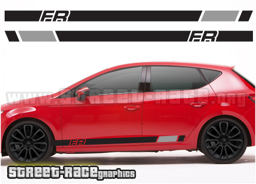 Seat leon stickers -  France