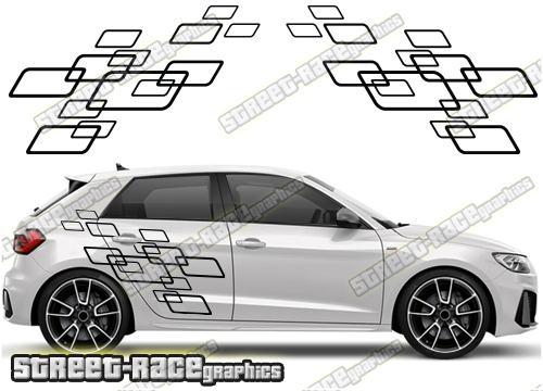 Audi A1 decals 062