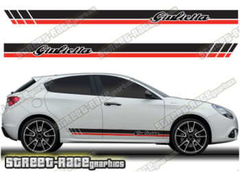 Alfa Romeo Giulietta side decals