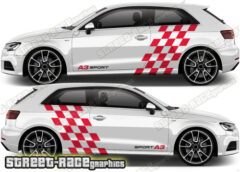 Audi A3 rally graphics 007