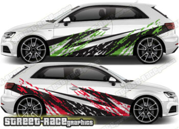 Audi A3 rally graphics