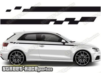 Audi A3 racing decals