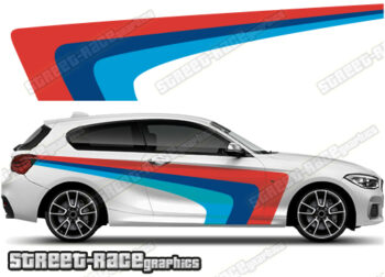 BMW 1 SERIES printed stickers