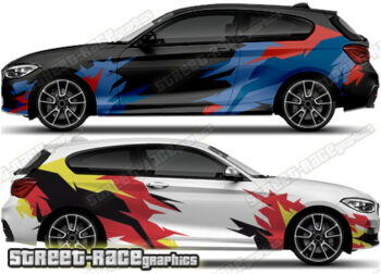 BMW 1 SERIES rally decals